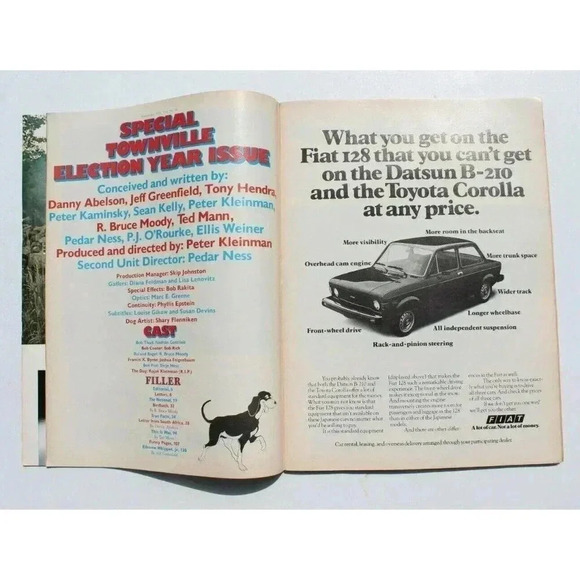 Vtg Nov 1976 National Lampoon Magazine Vol. 1 No. 80 (Is Democracy Fixed) - Picture 2 of 4